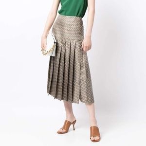JOSEPH Sarina chevron-print skirt sz 38